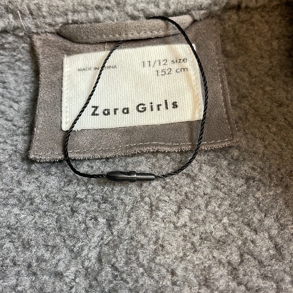 Zara Girls Thick Jacket Size 11 12 - Picture 5 of 7